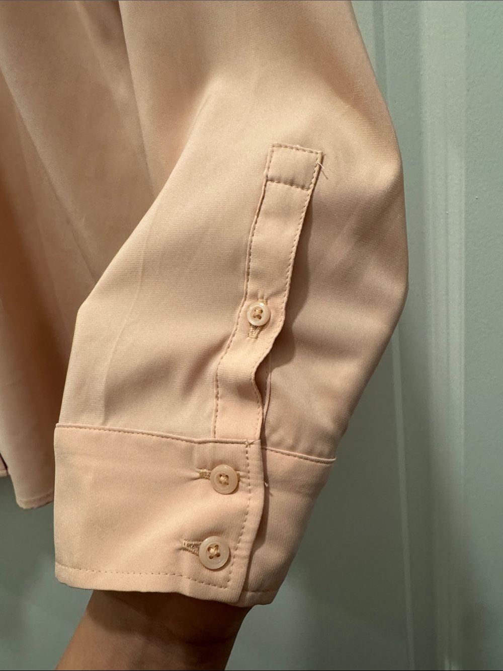 Express Portofino Pale Pink Blouse - Picture 4 of 5